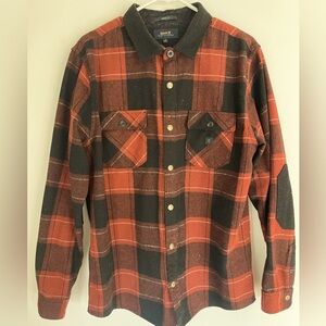 Roux red/black flannel shirt. Size L